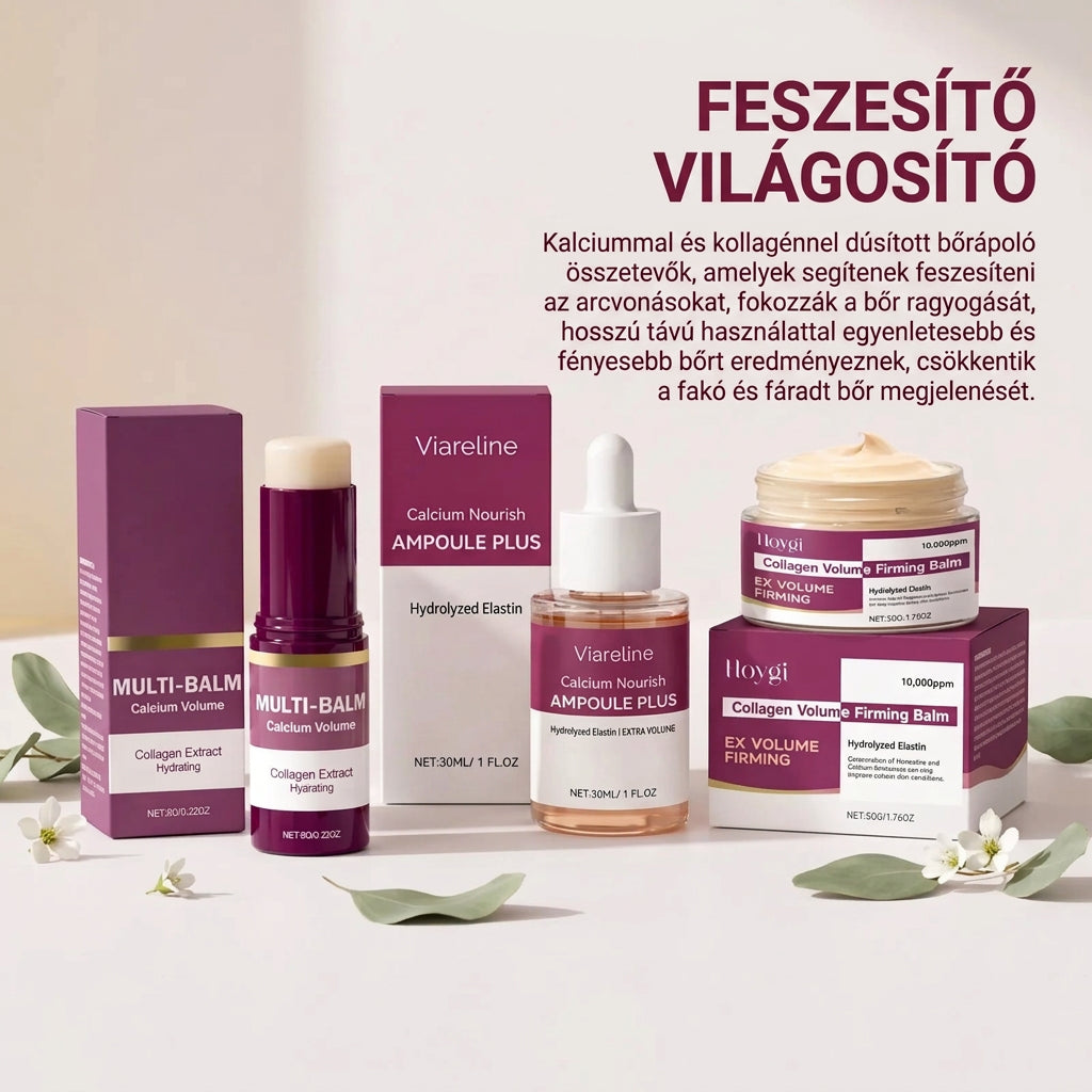 Calcium Nourish kollagénes arcápoló szett