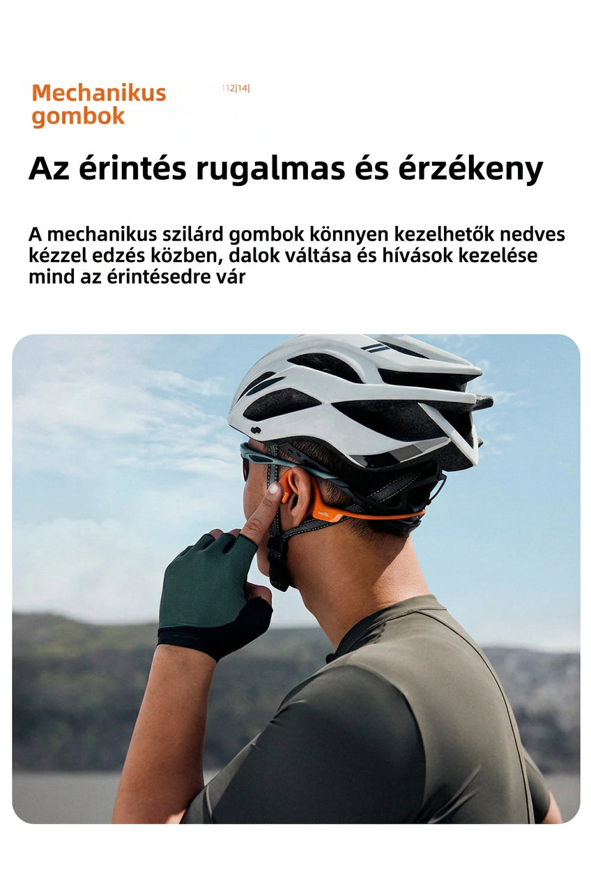 SHOKZ OpenRun Pro 2 S820 csontvezetéses Bluetooth sportfejhallgató