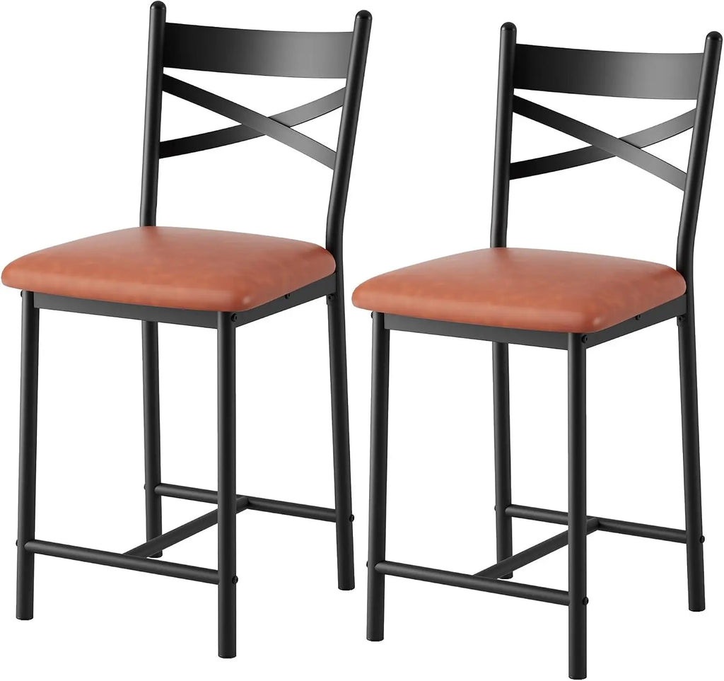 Fém Bárszékszett, Háttámlás, Párnázott, 2 / 4 Darab, Többféle Kivitel