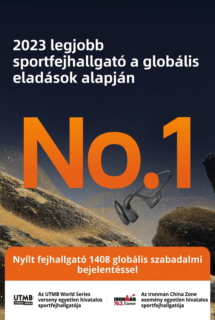 SHOKZ OpenRun Pro 2 S820 csontvezetéses Bluetooth sportfejhallgató