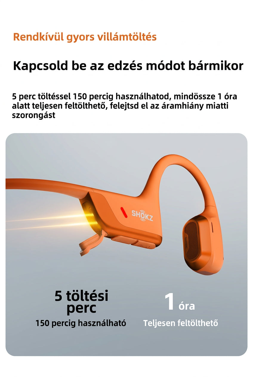 SHOKZ OpenRun Pro 2 S820 csontvezetéses Bluetooth sportfejhallgató